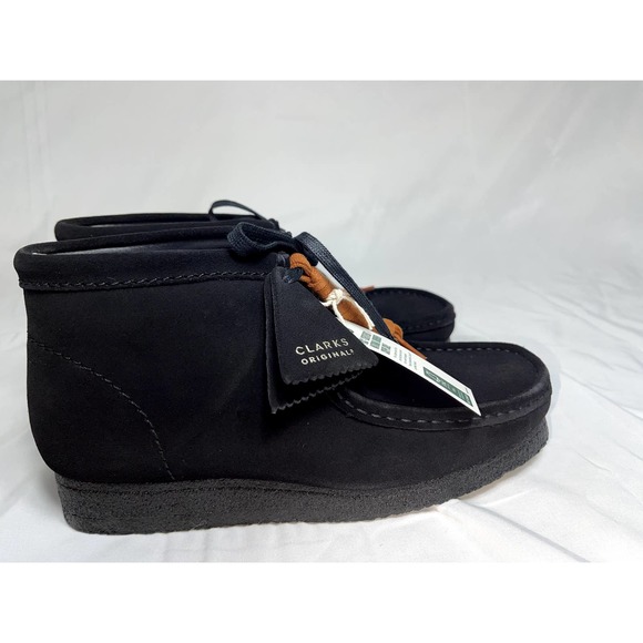 Copied - Clarks Black Suede Wallabee Boots - Mens 9.5 MSRP $159.99 NIB w/ Tags main image 10